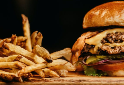 햄버거와 감자칩