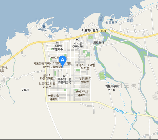 사방팔방 위치 제주 외도