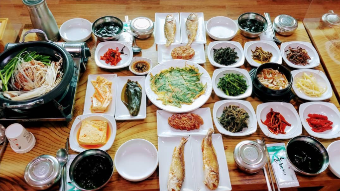 생생정보 산채정식 영양군 선바위가든