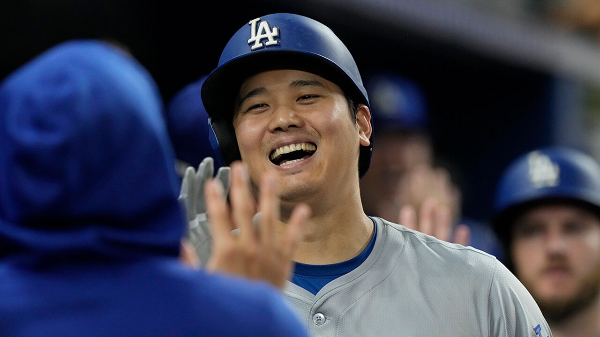 로스앤젤레스 다저스의 쇼헤이 오타니