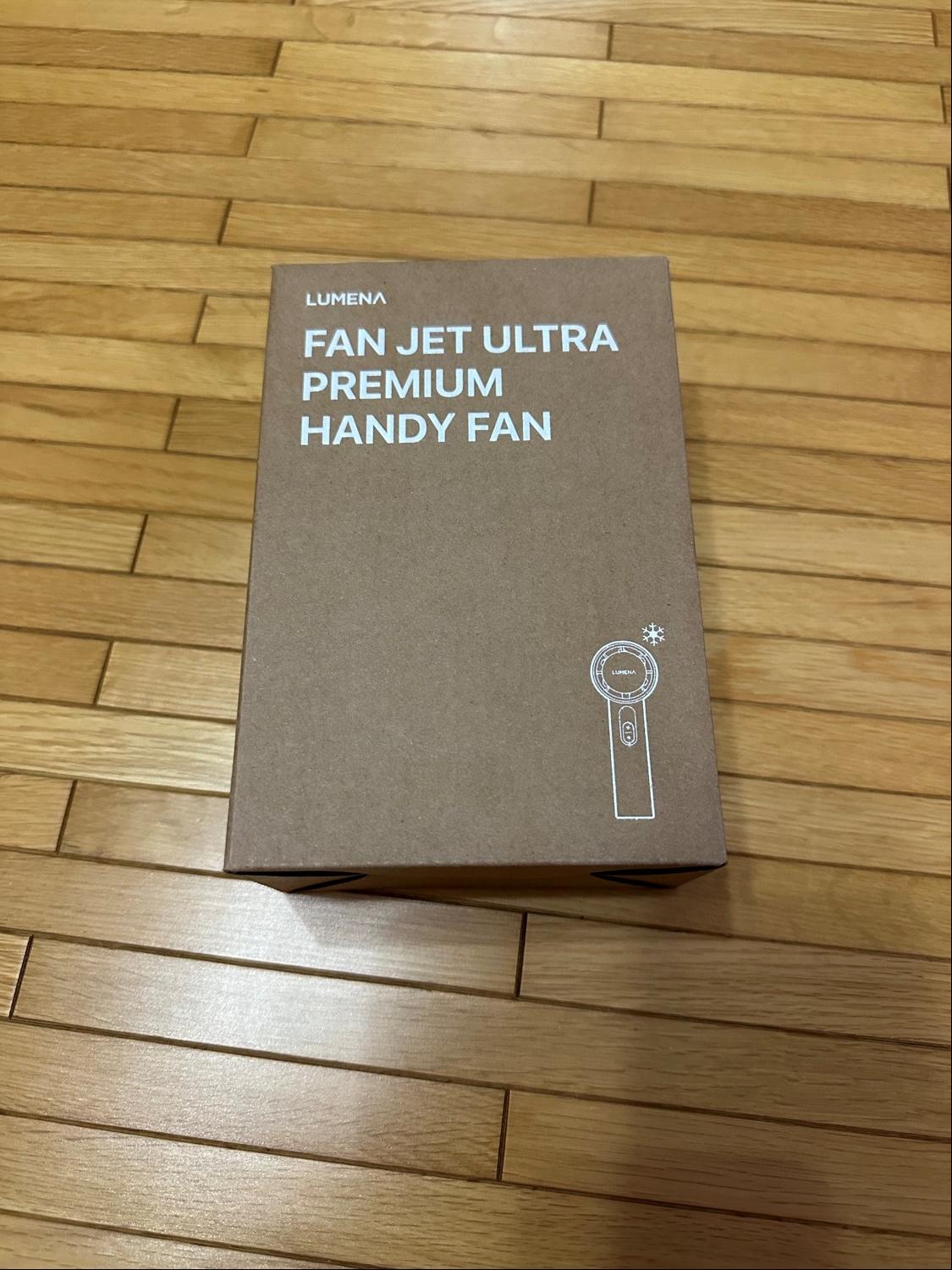 루메나 팬 제트 울트라 핸디팬 박스 전면