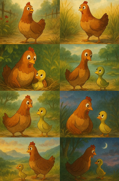 마당을 나온 암탉