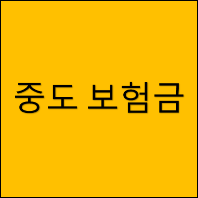 중도 보험금 썸네일