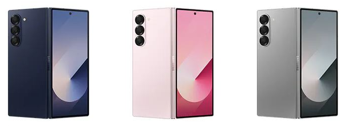 갤럭시Z폴드6-네이비-핑크-실버-쉐도우
