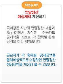 연말정산 미리보기 서비스