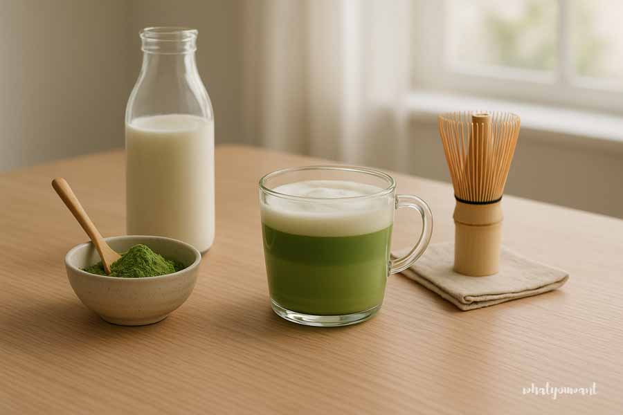 홈메이드 말차 레시피
