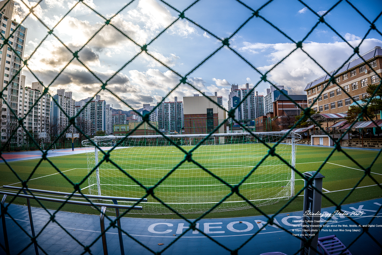 #운동장 #농구 #축구 #학교