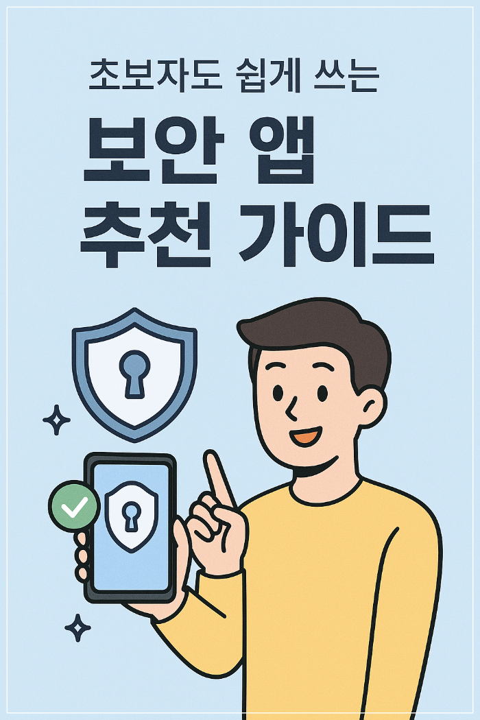 초보자도 쉽게 쓰는 보안 앱 추천 가이드