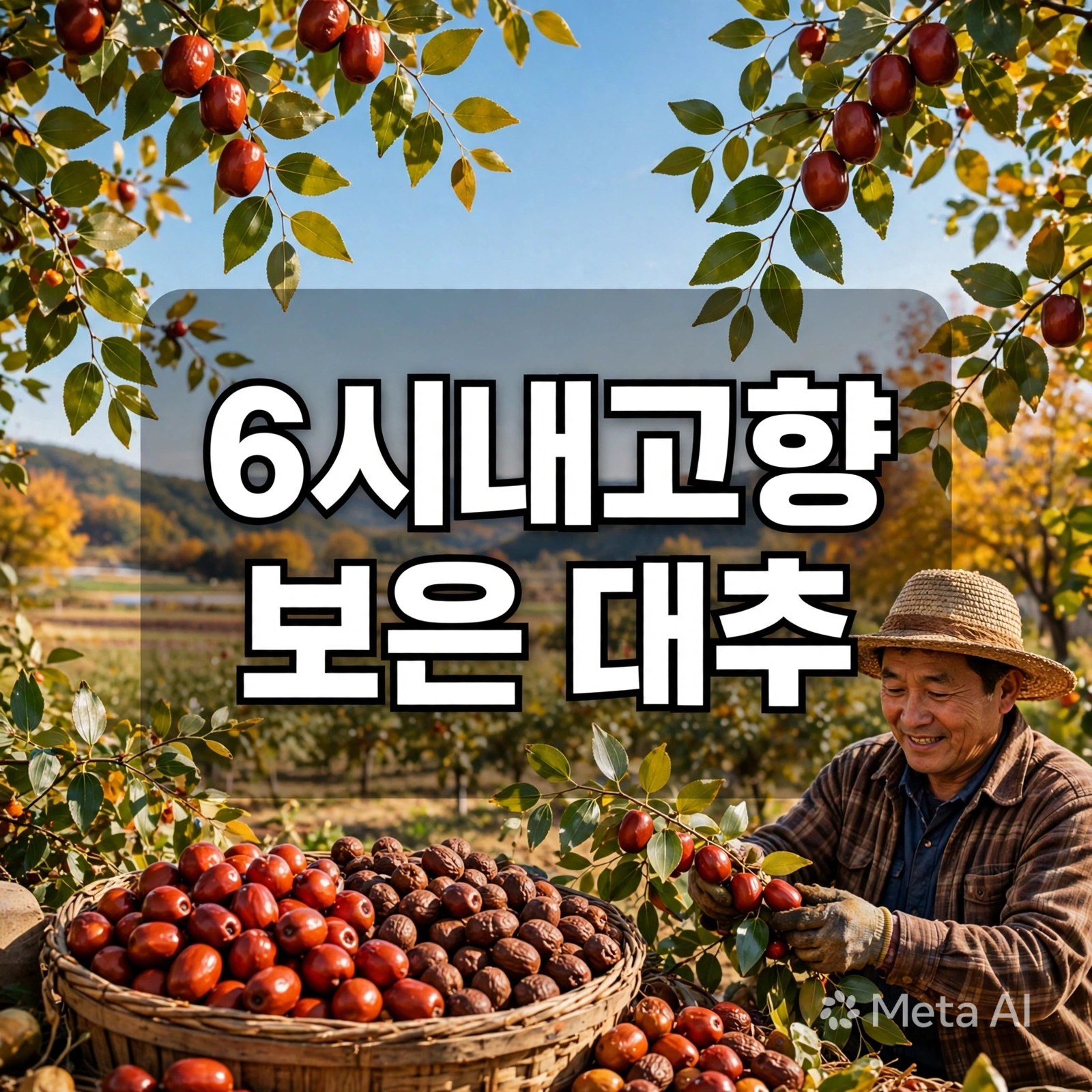 6시내고향 보은 대추
