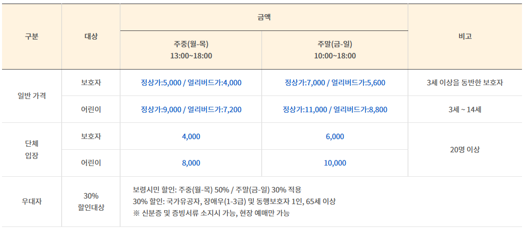 2025 보령머드축제 티켓 예매