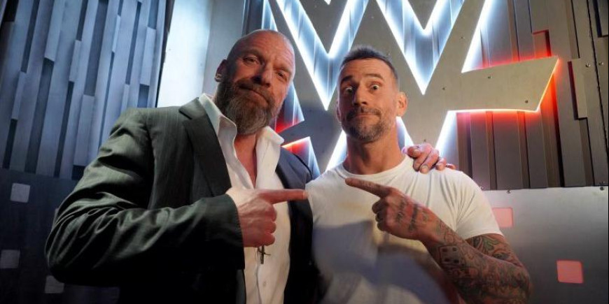 트리플 H와 CM Punk