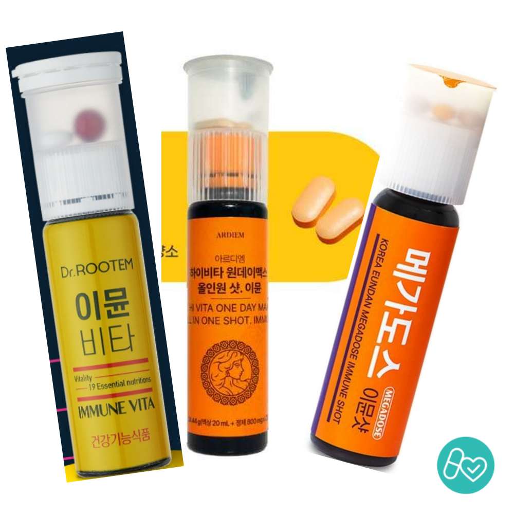 종근당멀티비타민 이뮨샷 닥터루템 고려은단 비타민c이뮨샷