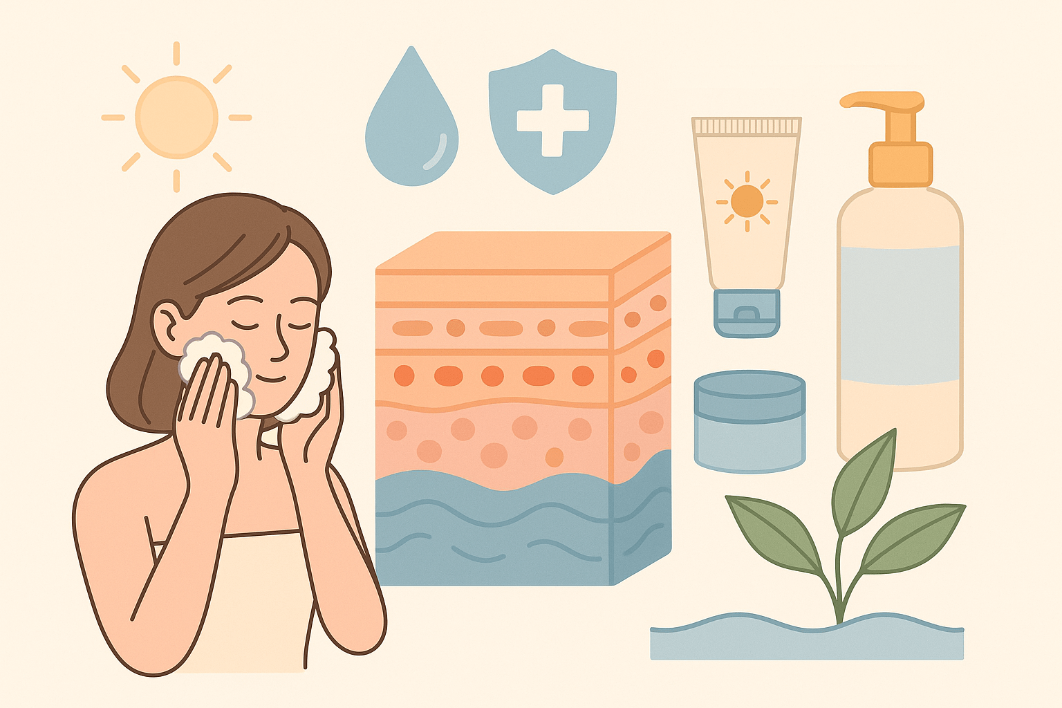 피부 장벽 관리 관련 이미지