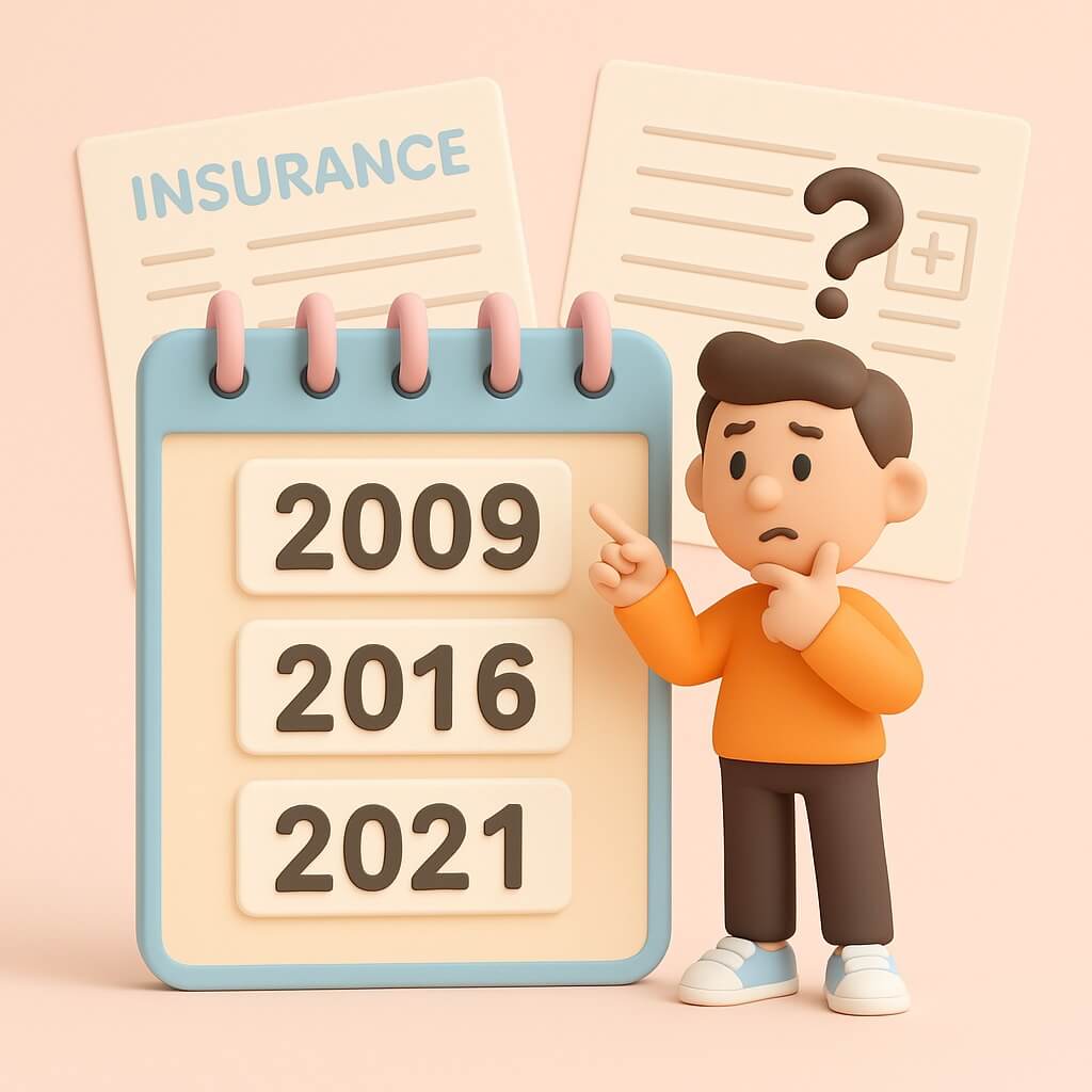 응급실 실비 청구, 실손보험 가입 시기에 따라 보장 범위가 달라집니다