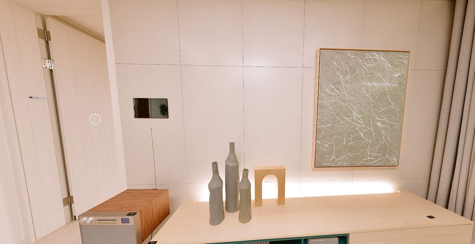 메이플 자이 평면도, 모델하우스