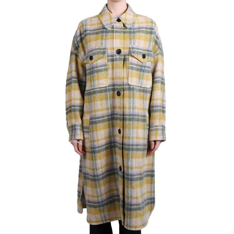 이자벨마랑 여성 폰티아 울 코트 YWGN MA0024FA A1D26E