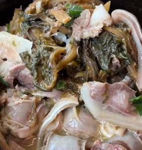 시래기순대국밥