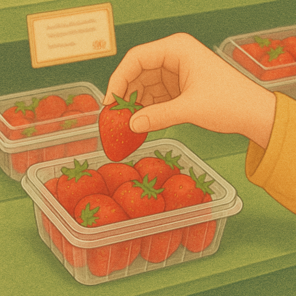 신선한 딸기 고르는 방법