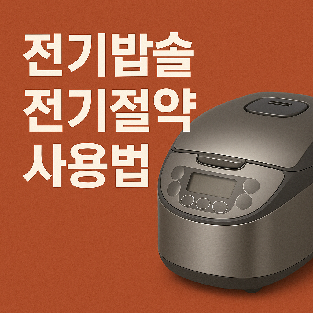 전기밥솥 전기절약 사용법 관련 이미지
