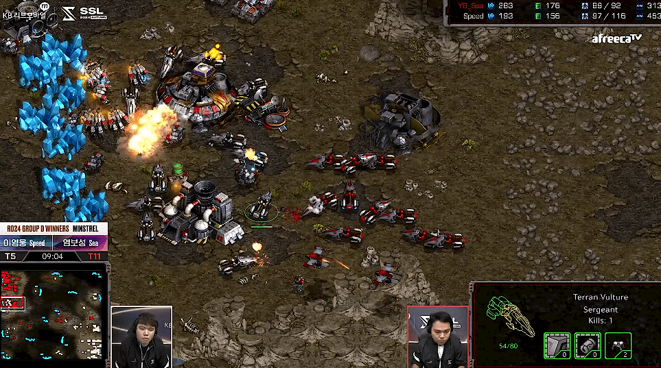 SSL 스타리그 D조 승자전 벌처견제