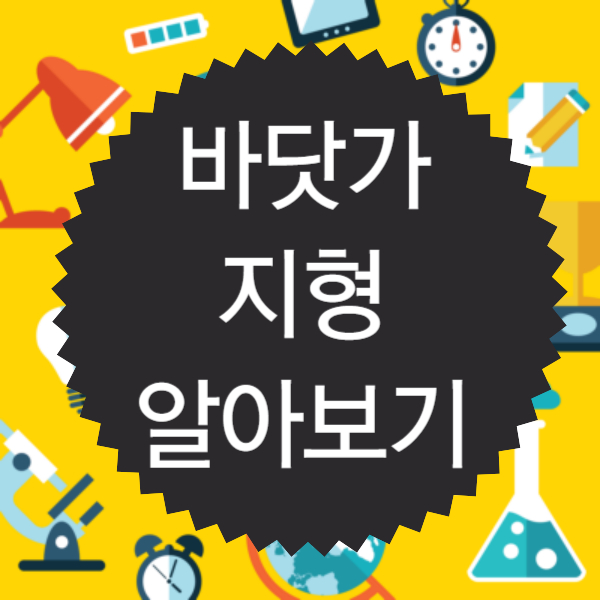 바닷가 지형 알아보기