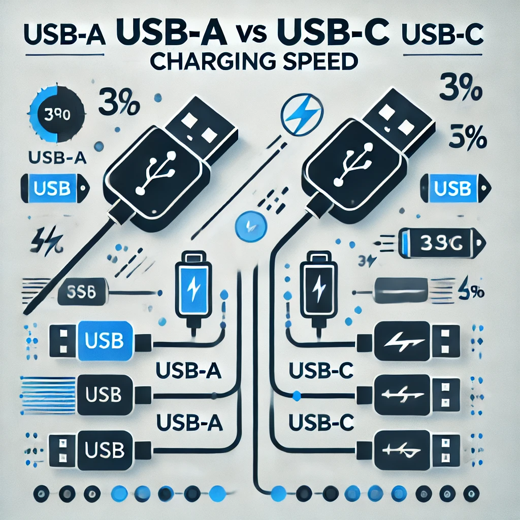 USB-A와 USB-C 비교