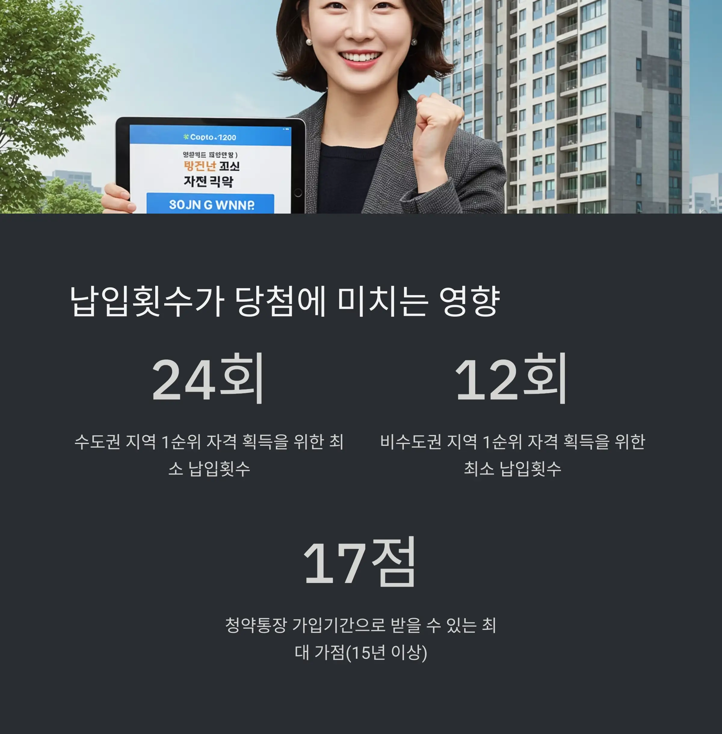 🔢 납입횟수가 청약 당첨에 미치는 영향