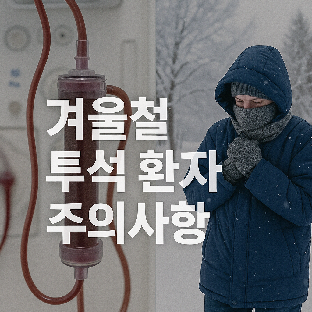 겨울철 투석 환자 주의사항: 건강하고 안전한 겨울나기를 위한 필수 지침