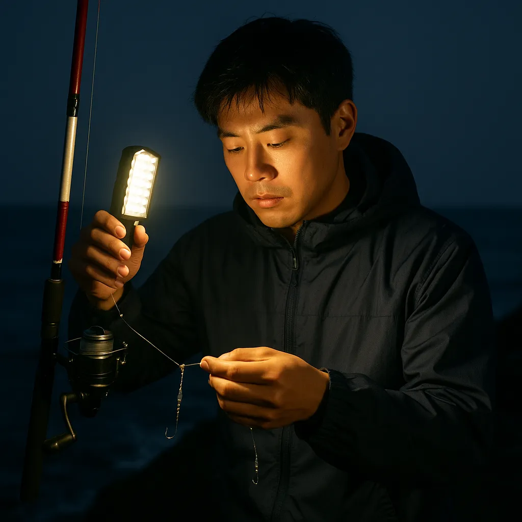 갯바위 갈치낚시 채비 방법 정보 이미지