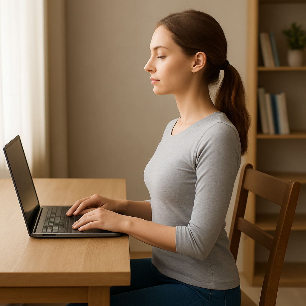 체형교정을 위한 바른자세 습관