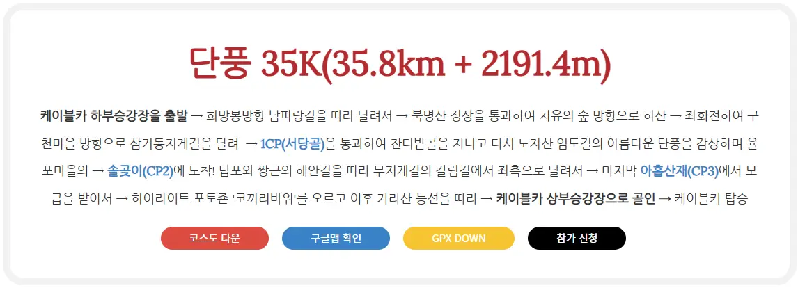 제3회-거제-파노라마-단풍레이스-코스