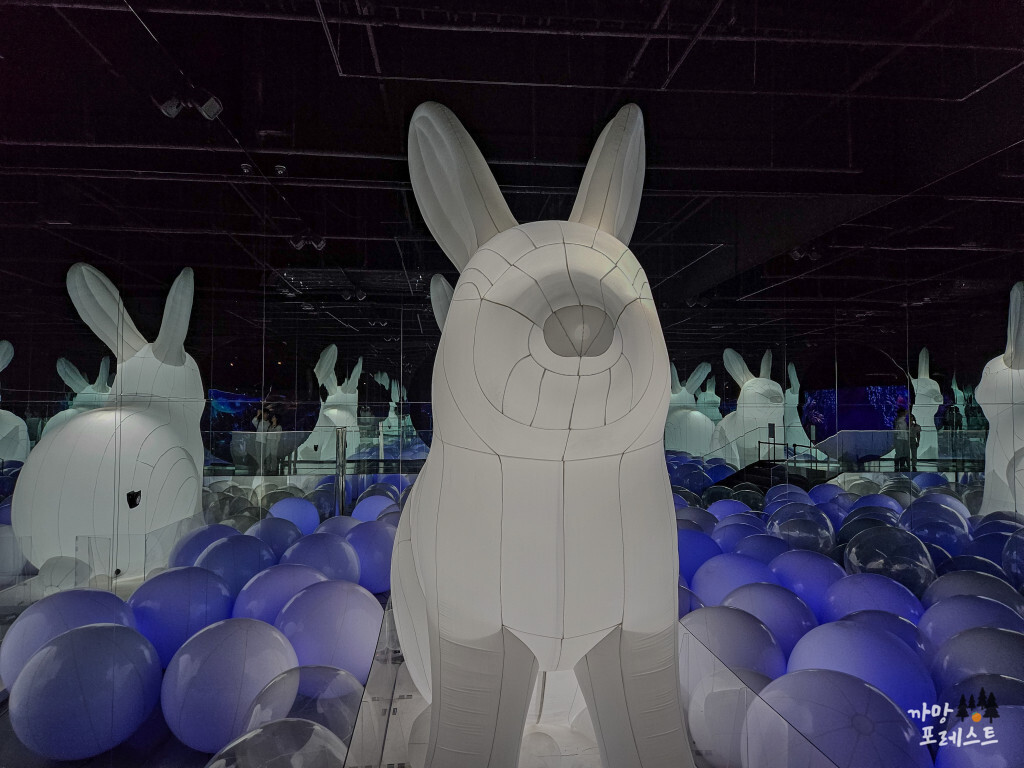 아르떼 뮤지엄 제주 조형물