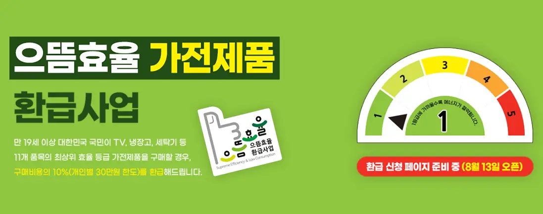 1등급-가전제품-환급사업이란