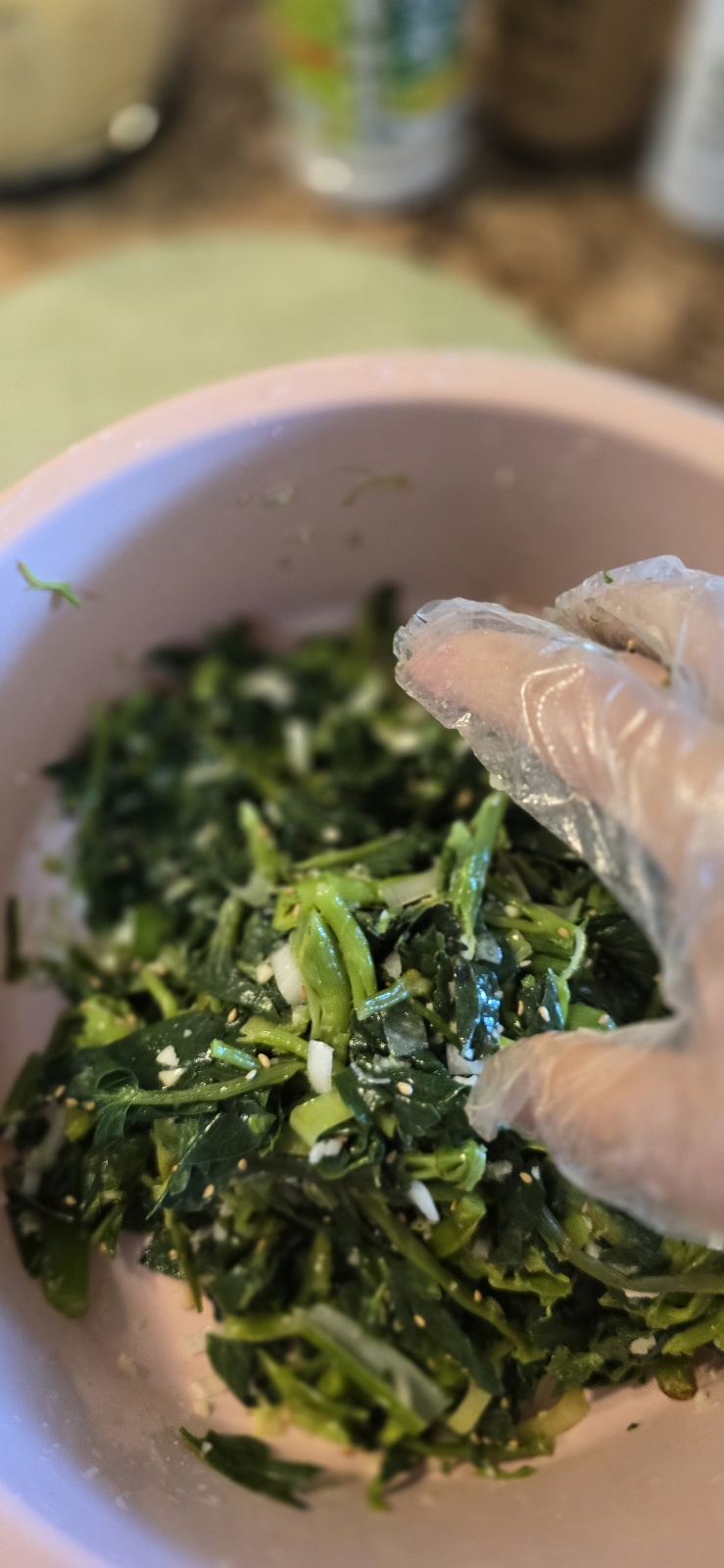 봄나물 이미지 사진