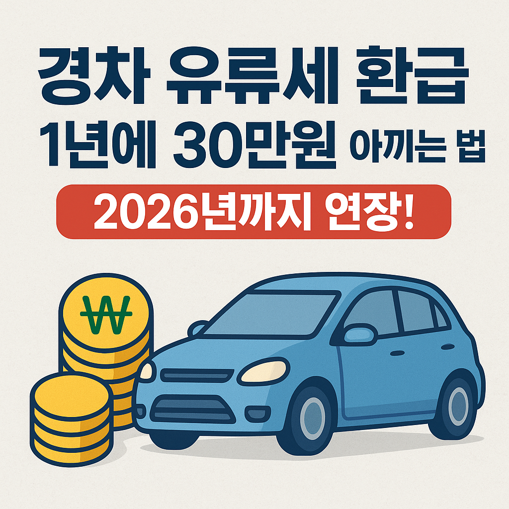 경차 유류세 환급