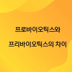 썸네일-프로바이오틱스와-프리바이오틱스의-차이를-설명하는-글의-썸네일