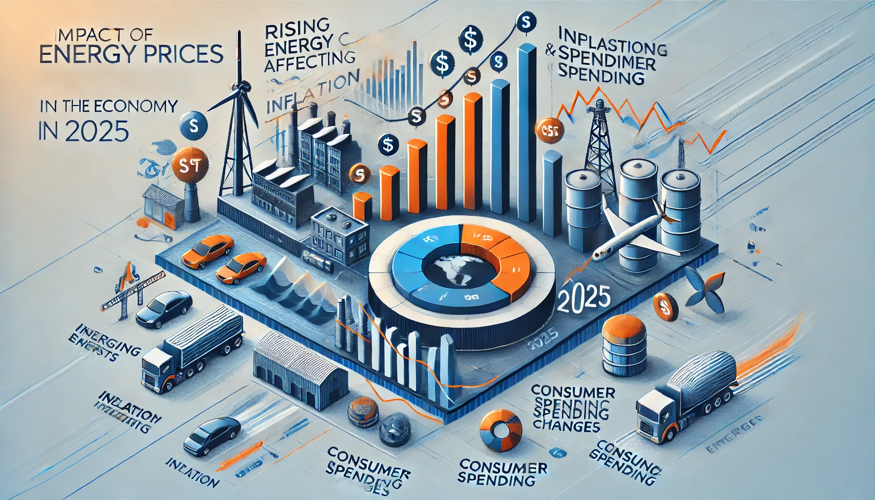 에너지 가격과 경제 영향 이미지