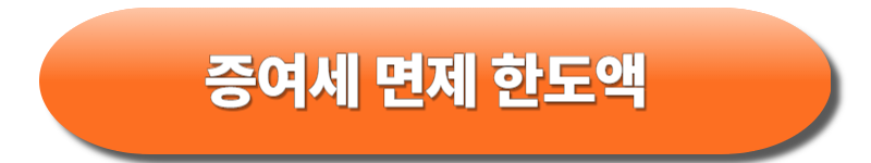 증여세 면제 한도액