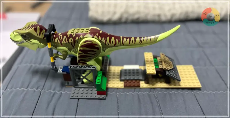 레고만들기-공룡-측면