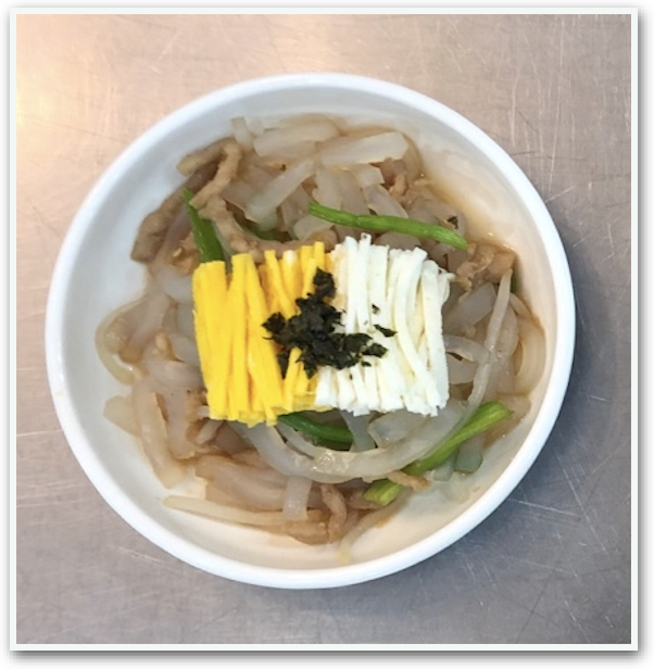청포묵무침 만들기