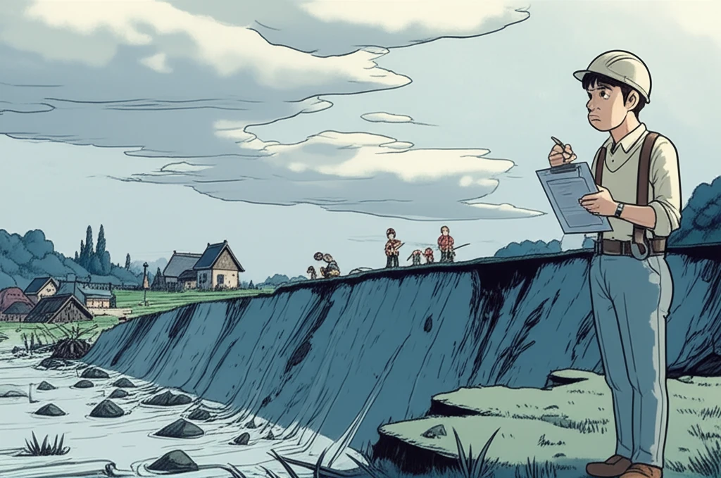 갑작스러운 하천 범람, 국가 배상 가..