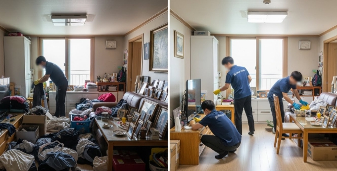 임실 고독사청소 업체