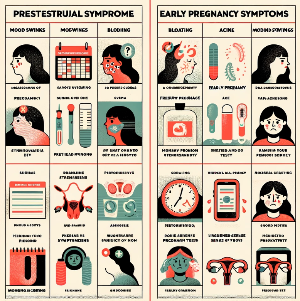 생리 전 증상과 임신 초기 증상 차이점