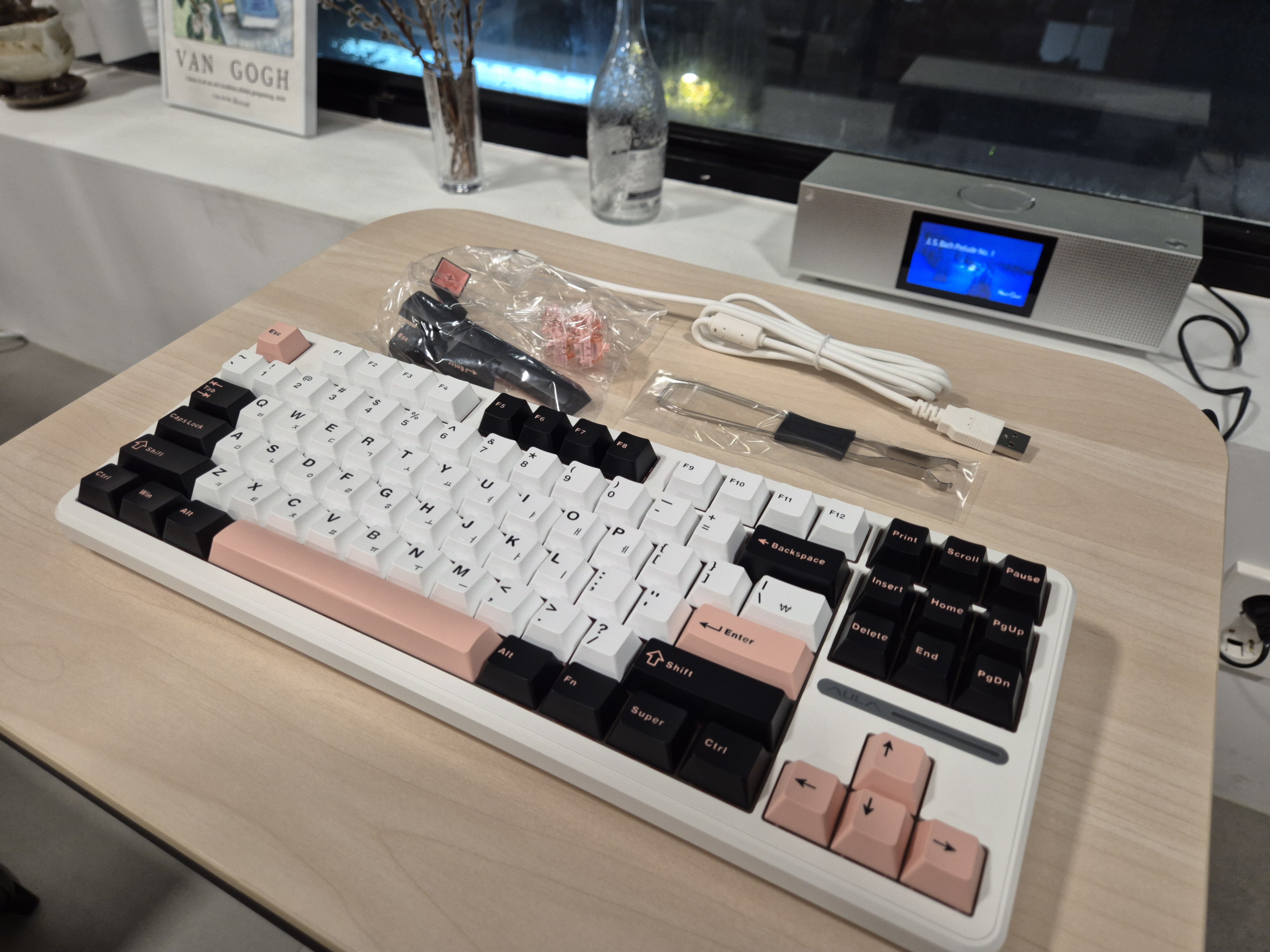 AULA F87 PRO 솜사탕축 구성