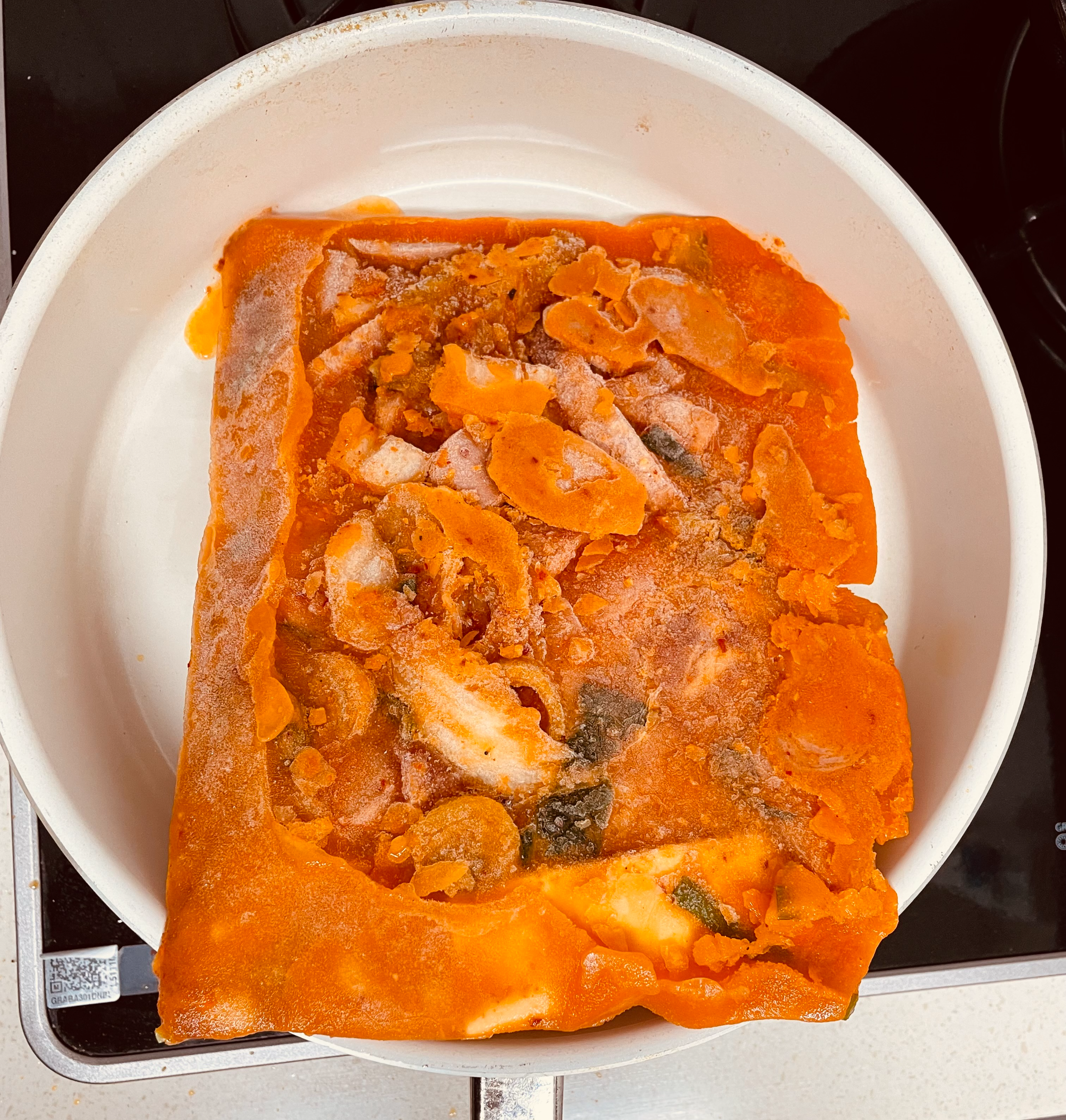 401햄폭탄치즈 부대찌게 해동 후 조리