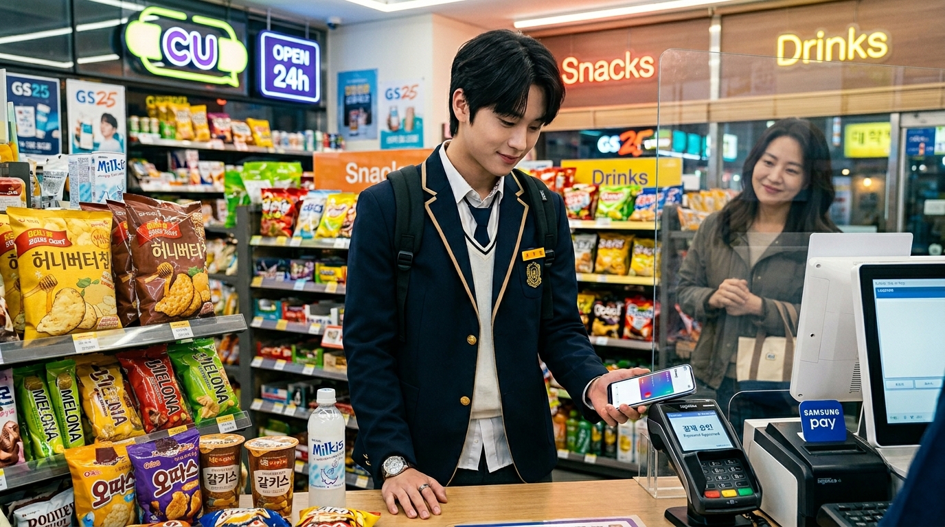 지갑 없는 중딩 용돈 카드