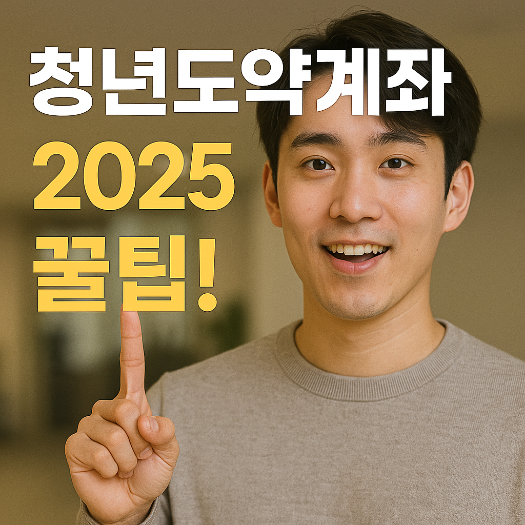 청년도약계좌 2025 꿀팁!