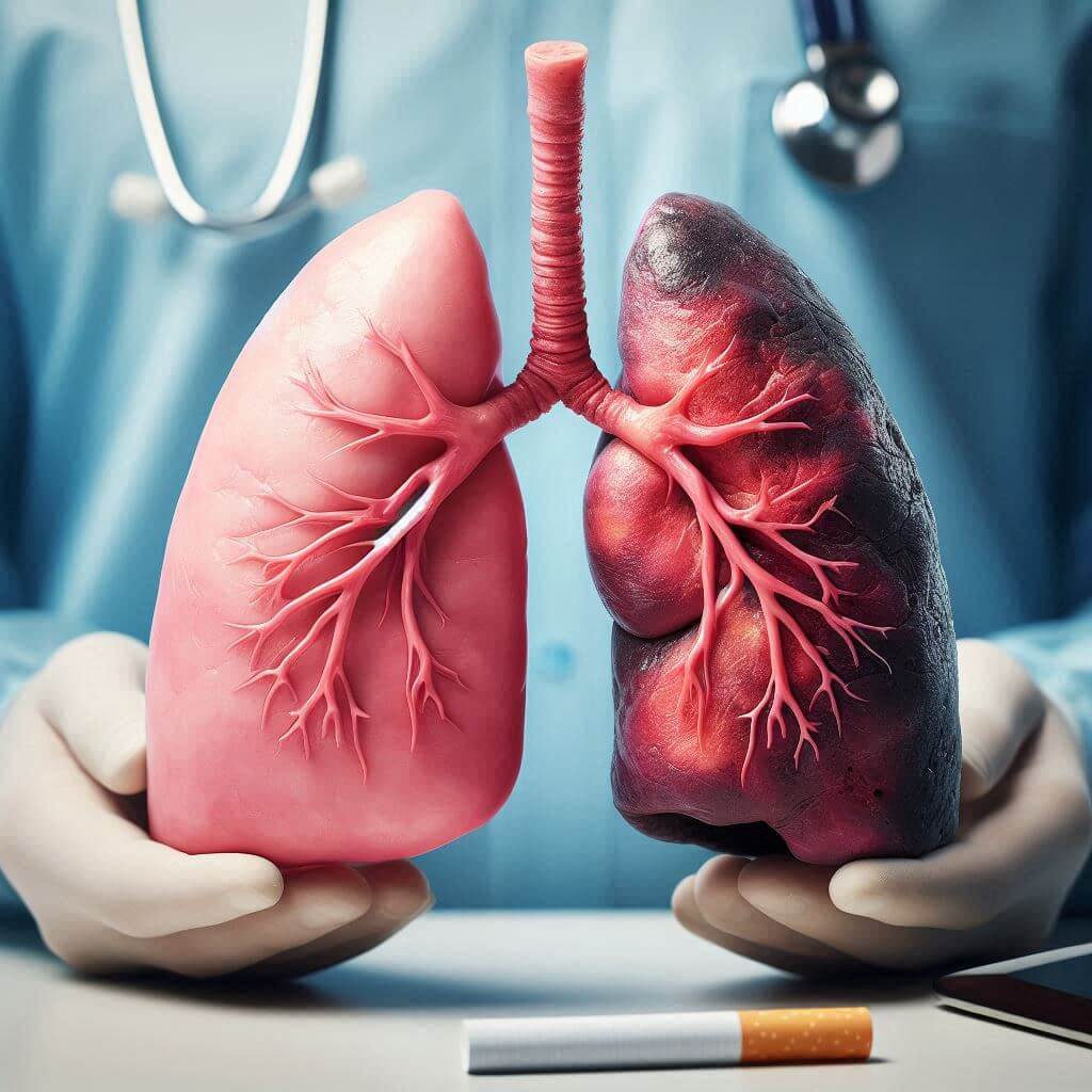 흡연자 폐
