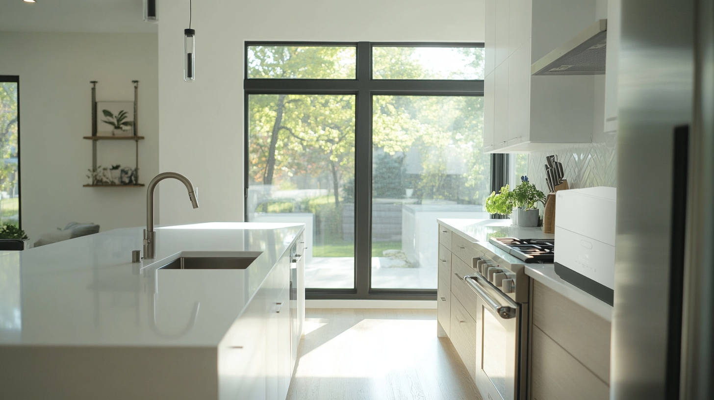 깔끔하게-치워진-모던한-주방