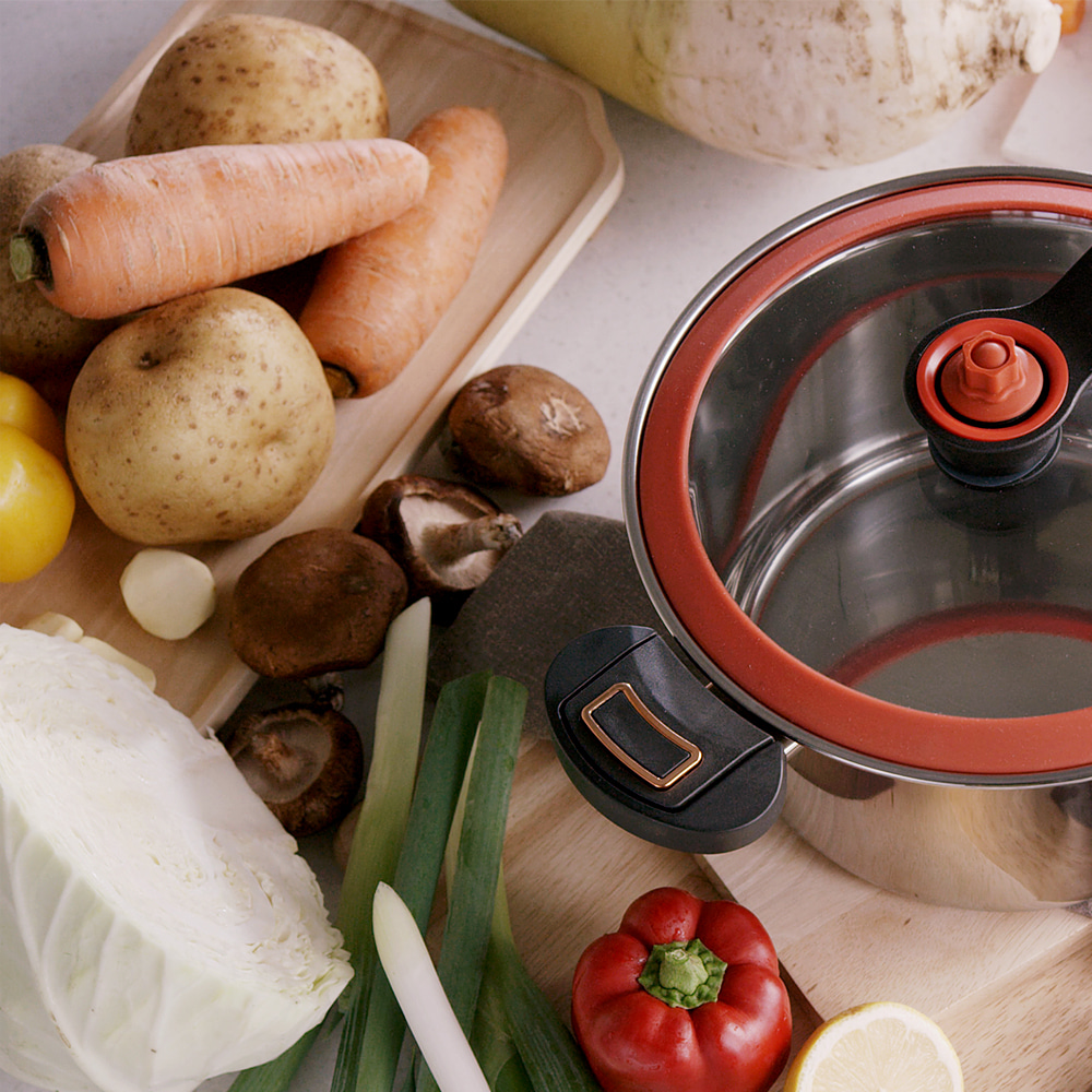 독일 크루거 진공 가마솥 냄비 자동